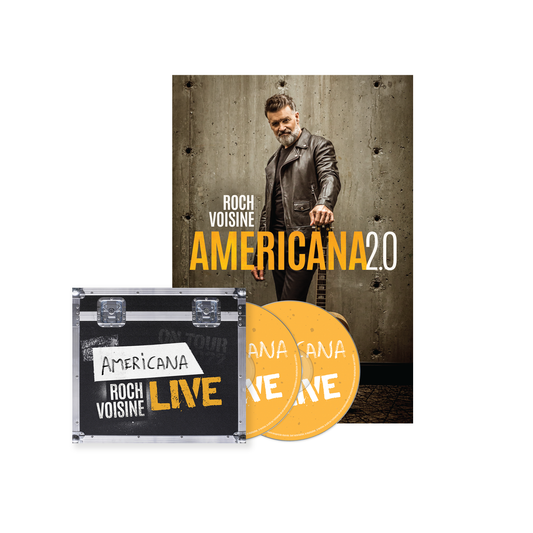Americana - Roch Voisine Live - 2 CD + Programme
